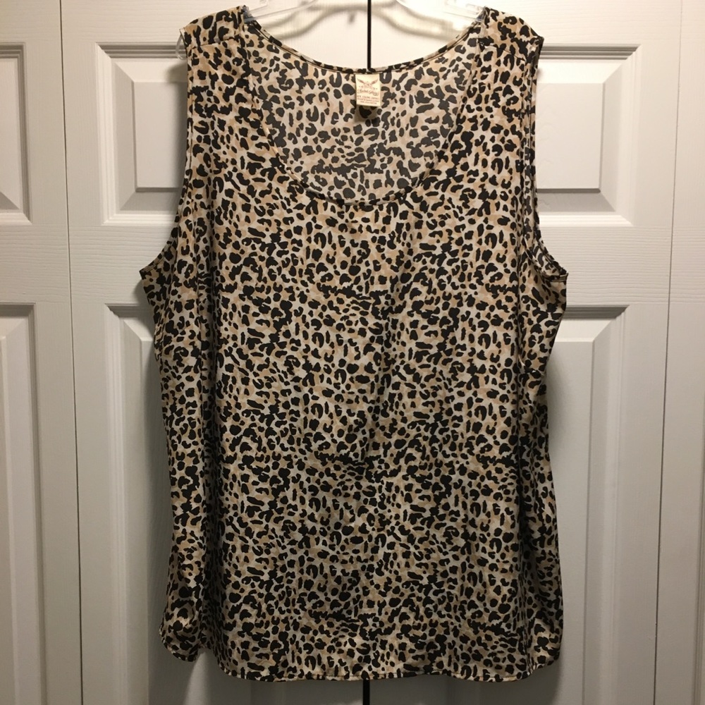 STYLISH 4X ANIMAL PRINT TOP SIZE (26W-28W) - Picture 5 of 6